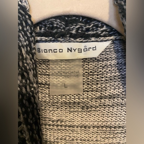 ✨Host Pick✨Bianca Nygard Open Knit Cardigan Size Large - Picture 7 of 9